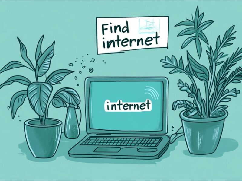 Find internet – eller hvordan jeg overlevede 3 dage offline